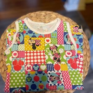 Disney Minnie Mouse Patchwork Tank Dress